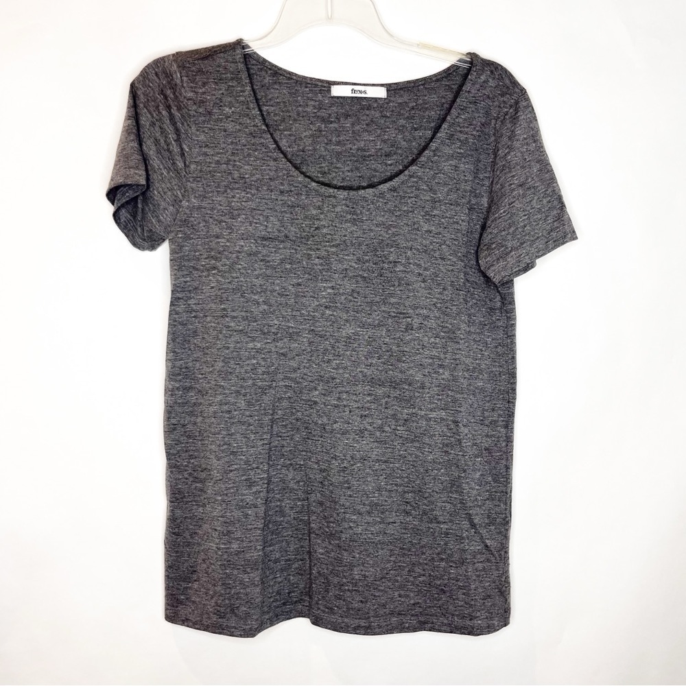 Fluxus | Heather Gray Scoop Neck